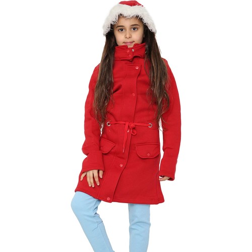 Bambini con cappuccio rosso - con,